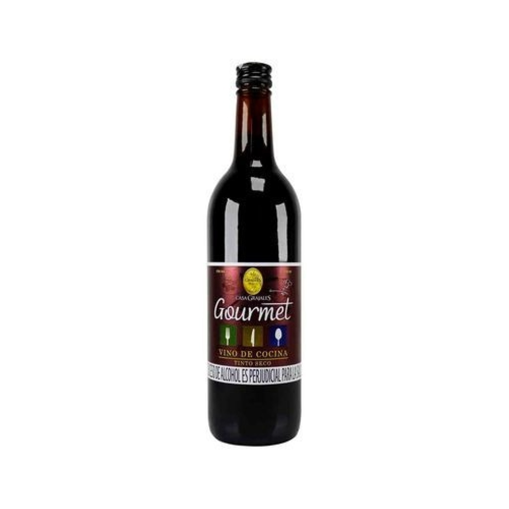 VINO TINTO SECO GOURMET x 750 cc