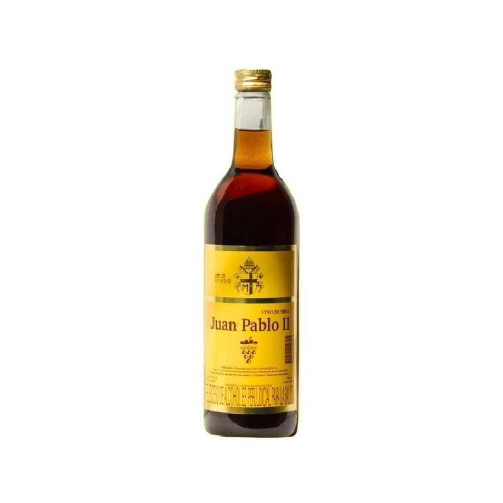 VINO JUAN PABLO II x 750 cc