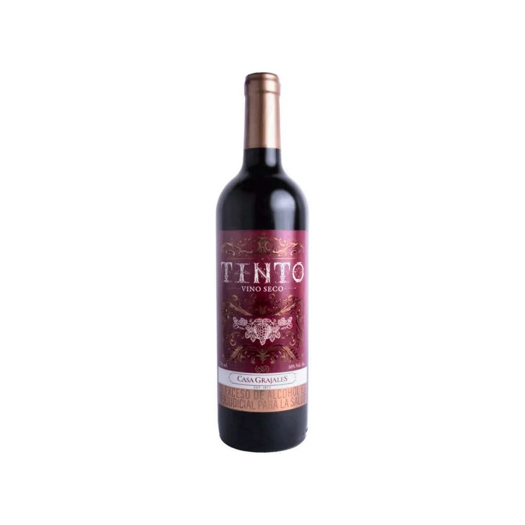 VINO TINTO SECO x 750 cc