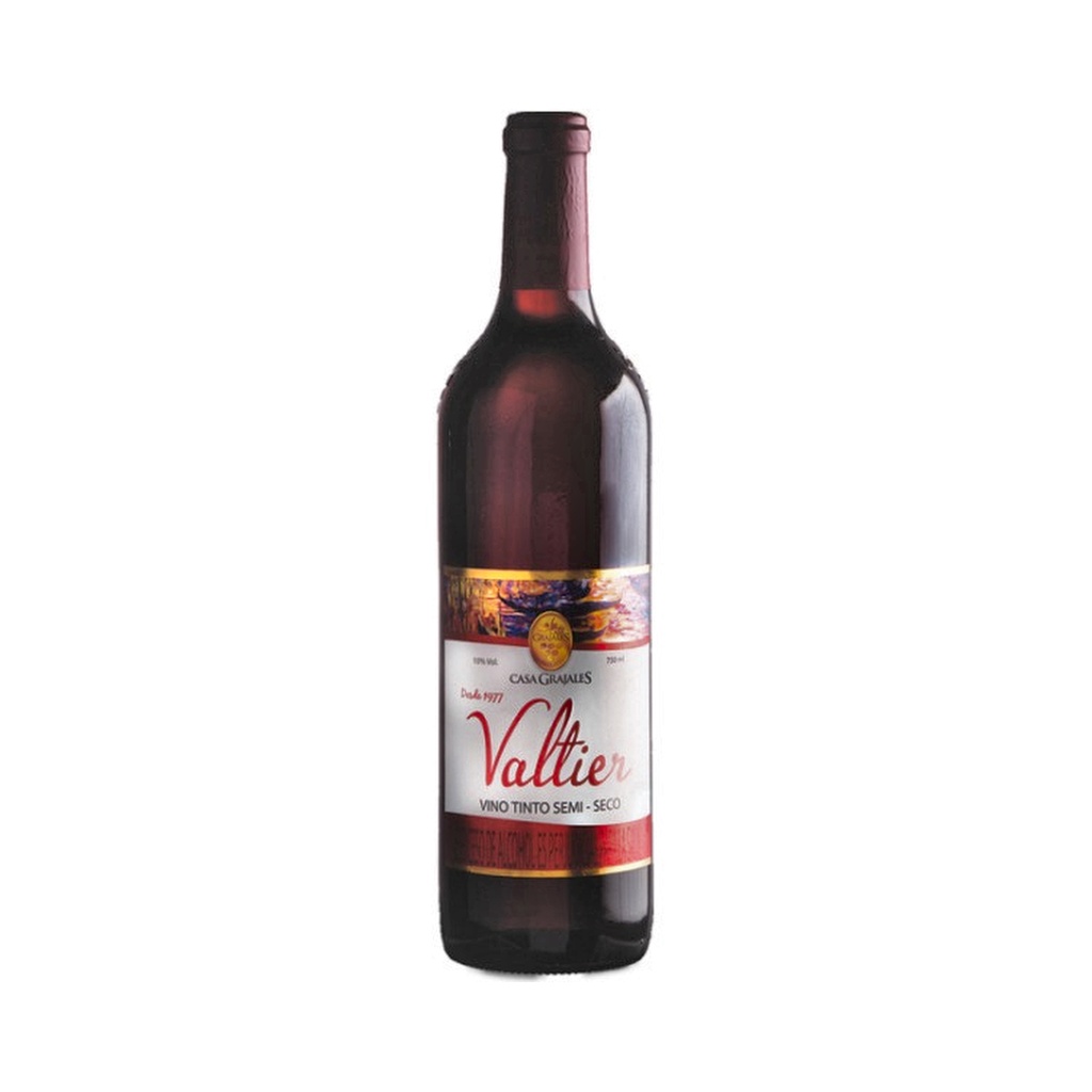 VINO TINTO SEMISECO  VALTIER x 750 cc