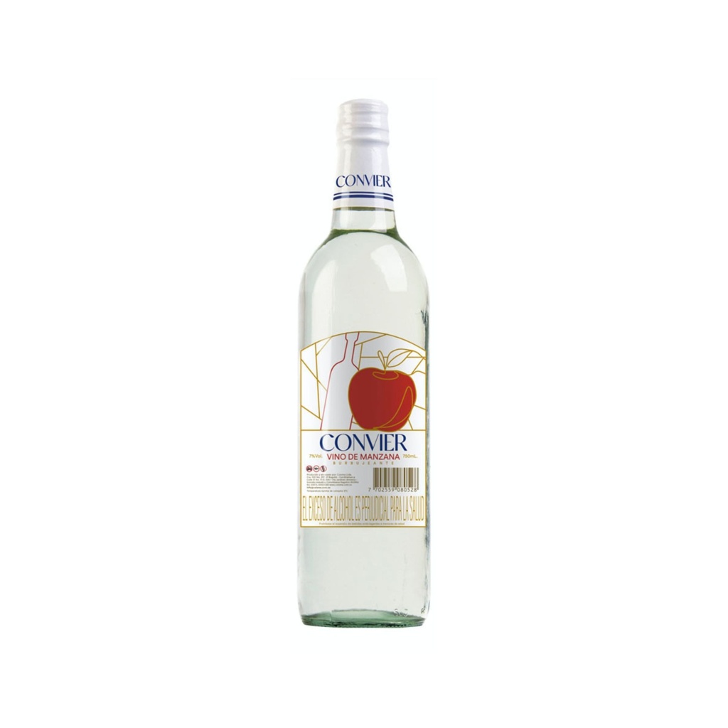 AP. VINO BURBUJ MANZANA CONVIER x 750 cc