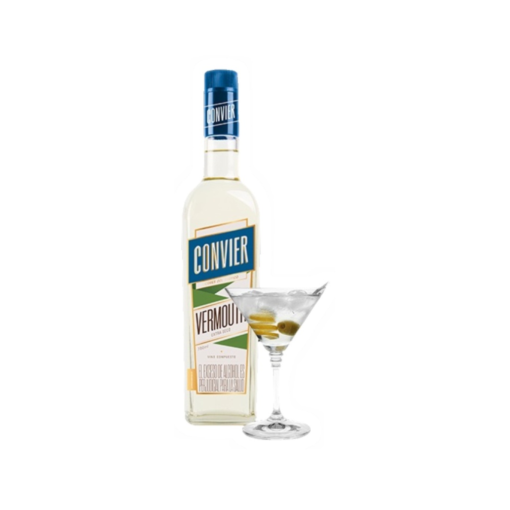 VINO VERMOUTH EXTRASECO CONVIER x 750 cc
