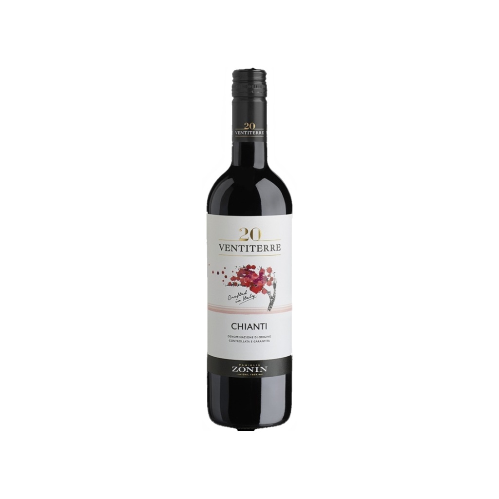 VINO TINTO CHIANTI DOCG ZONIN x 750 cc