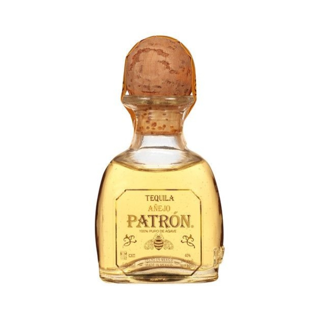 TEQUILA PATRON AÑEJO x 50 cc