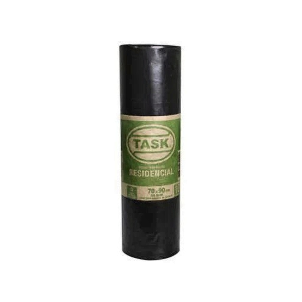 BOLSA DE BASURA NEGRA TASK PRO ROLLO 80 X 110  X 10 UDS RF_1017052/1017155/1017111