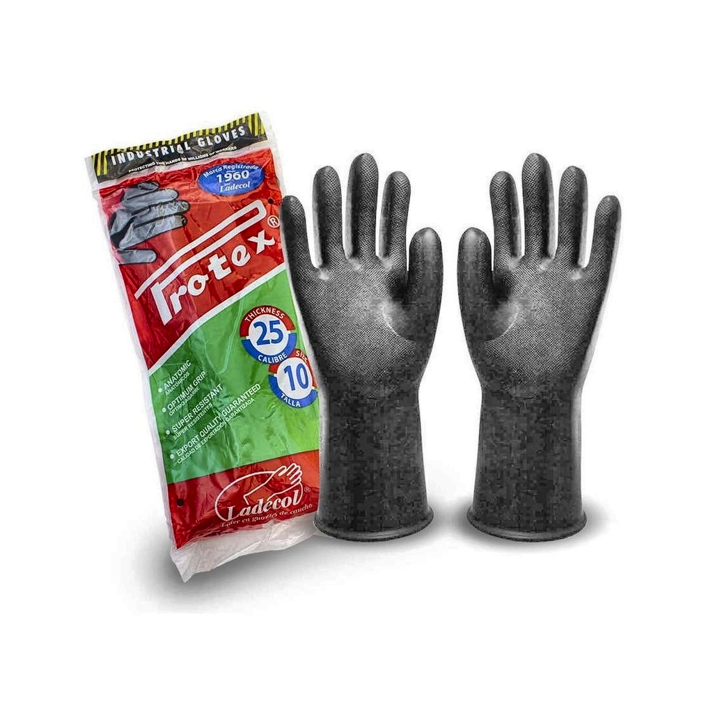 GUANTE INDUSTRIAL BICOLOR C-25 T.9 RF_131010