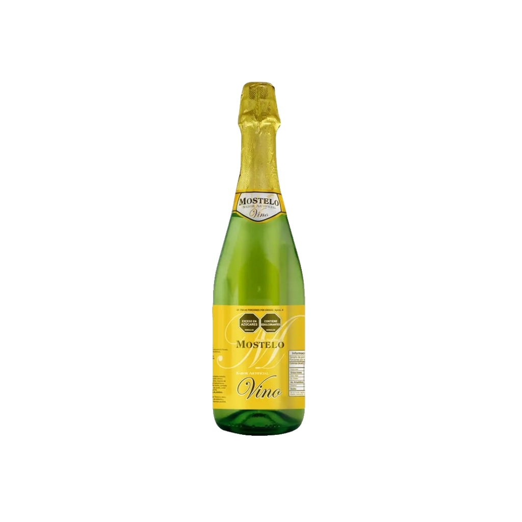 BEBIDA GASIFICADA SAB VINO MOSTELO BLANCO x 750 cc