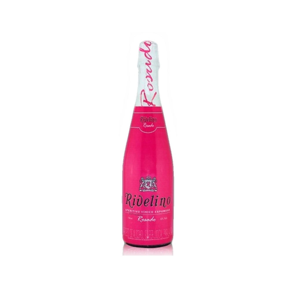 APERITIVO VINICO ESPUMOSO ROSADO MARCA RIVELINO x 750 cc