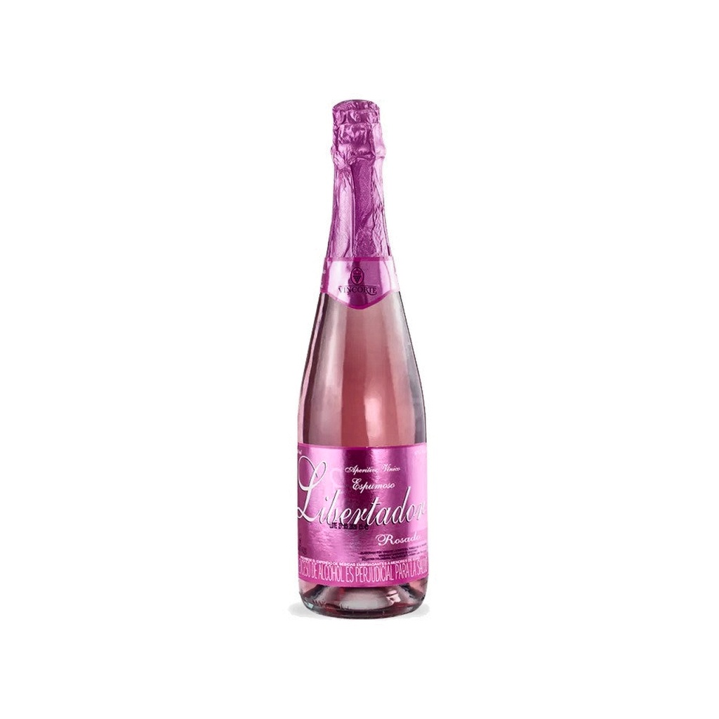 APERITIVO VINICO ESPUMOSO ROSADO LIBERTADOR x 750 cc