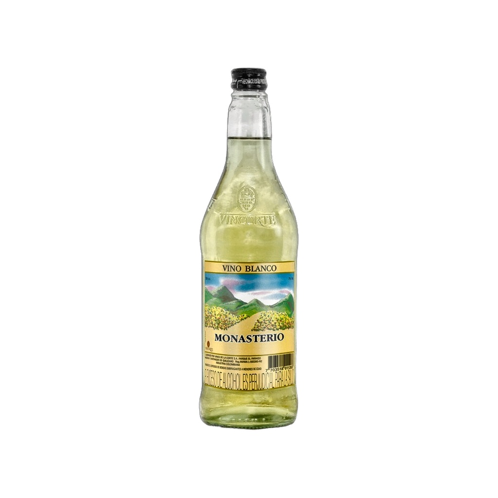 APERITIVO VINICO BLANCO MONASTERIO x 750 cc