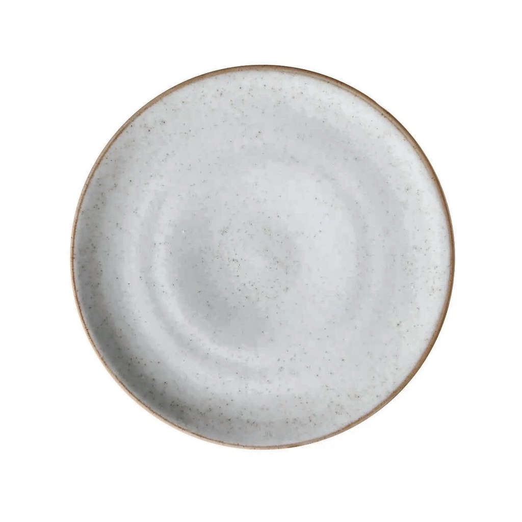 PLATO PANDO COUPE 23CM ARTISAN BLANCO PA1605712324