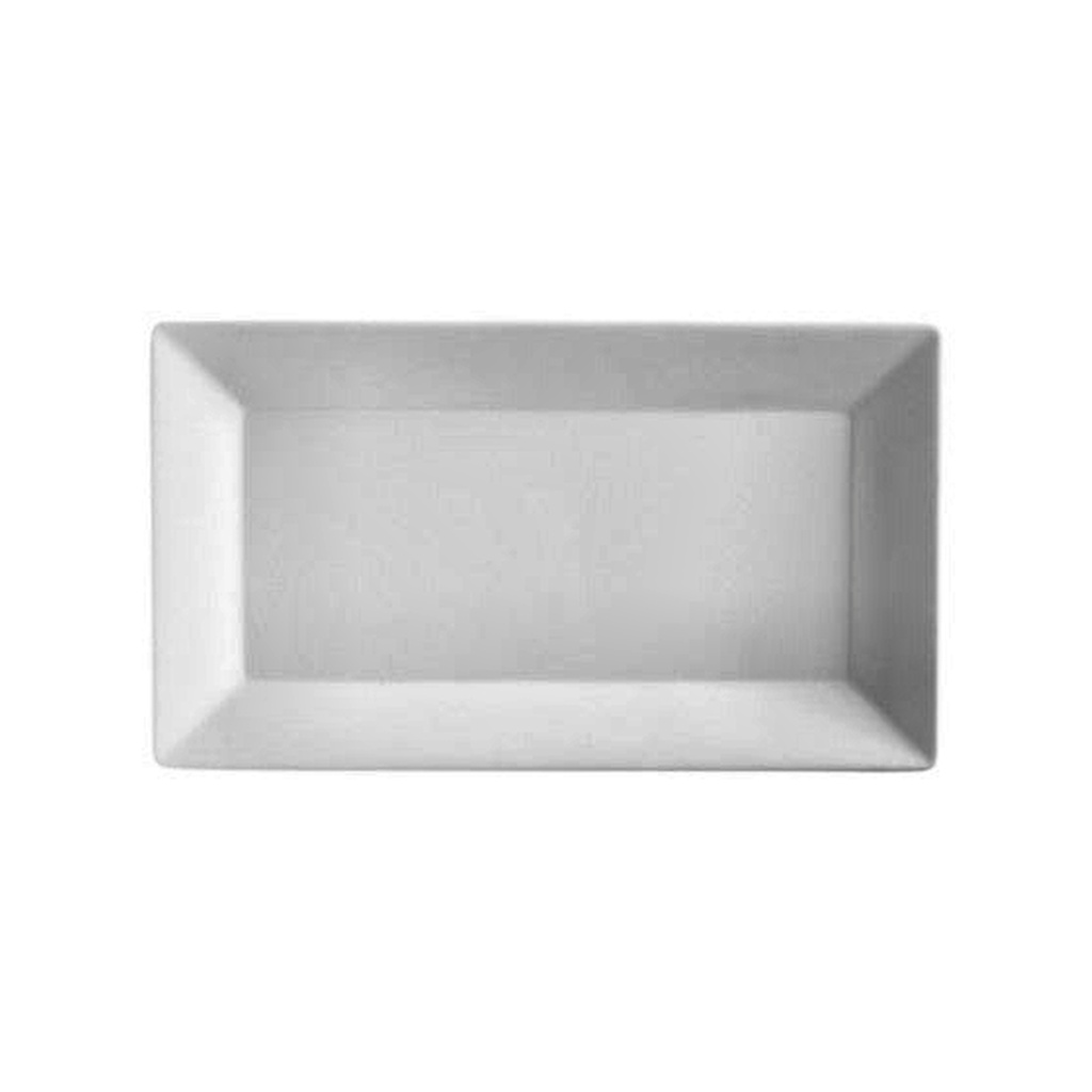 BANDEJA RECT 37x23CM QUADRATTO BL PP1024667706I