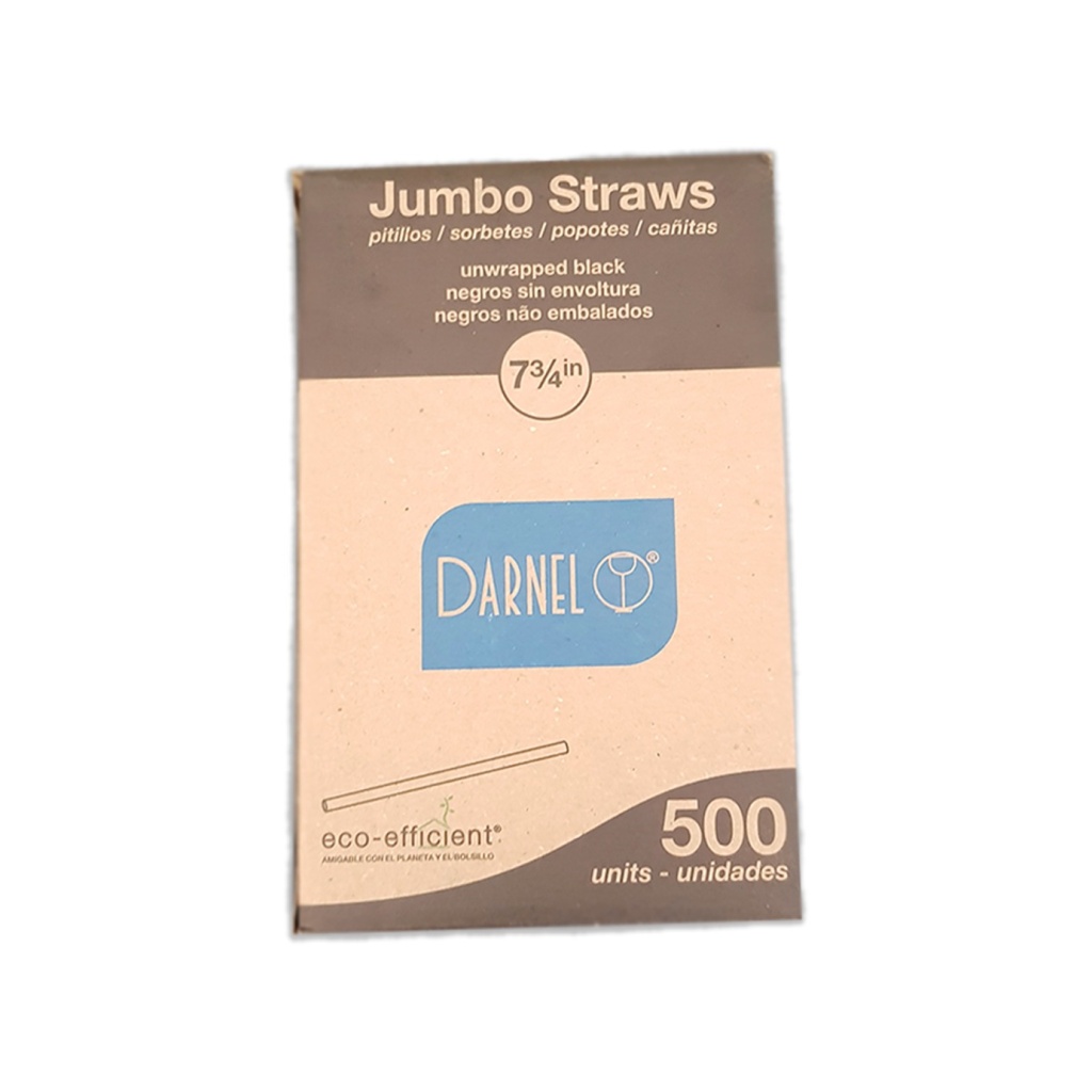PITILLO NEGRO DARNEL JUMBO 26.0 CM CON ENVOLTURA DA2191075PC99006 CJ X 500UND