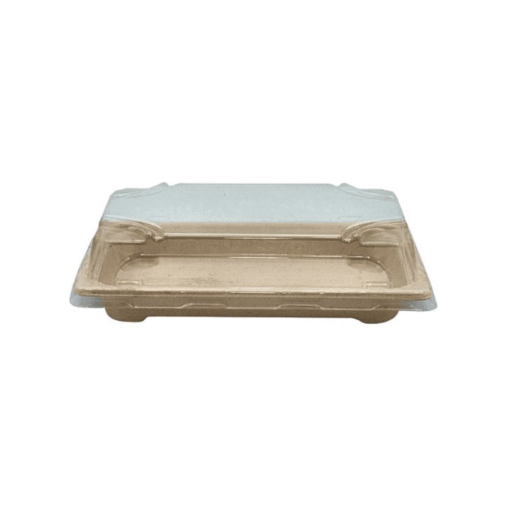 BANDEJA SUSHI T1 BAGAZO DE CAÑA 16.5x11.5x2.2mm RPN21617122208 RLL X 125UND