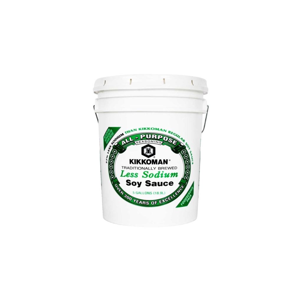 SALSA DE SOYA LITE KIKKOMAN GAL x 18.9 LTS