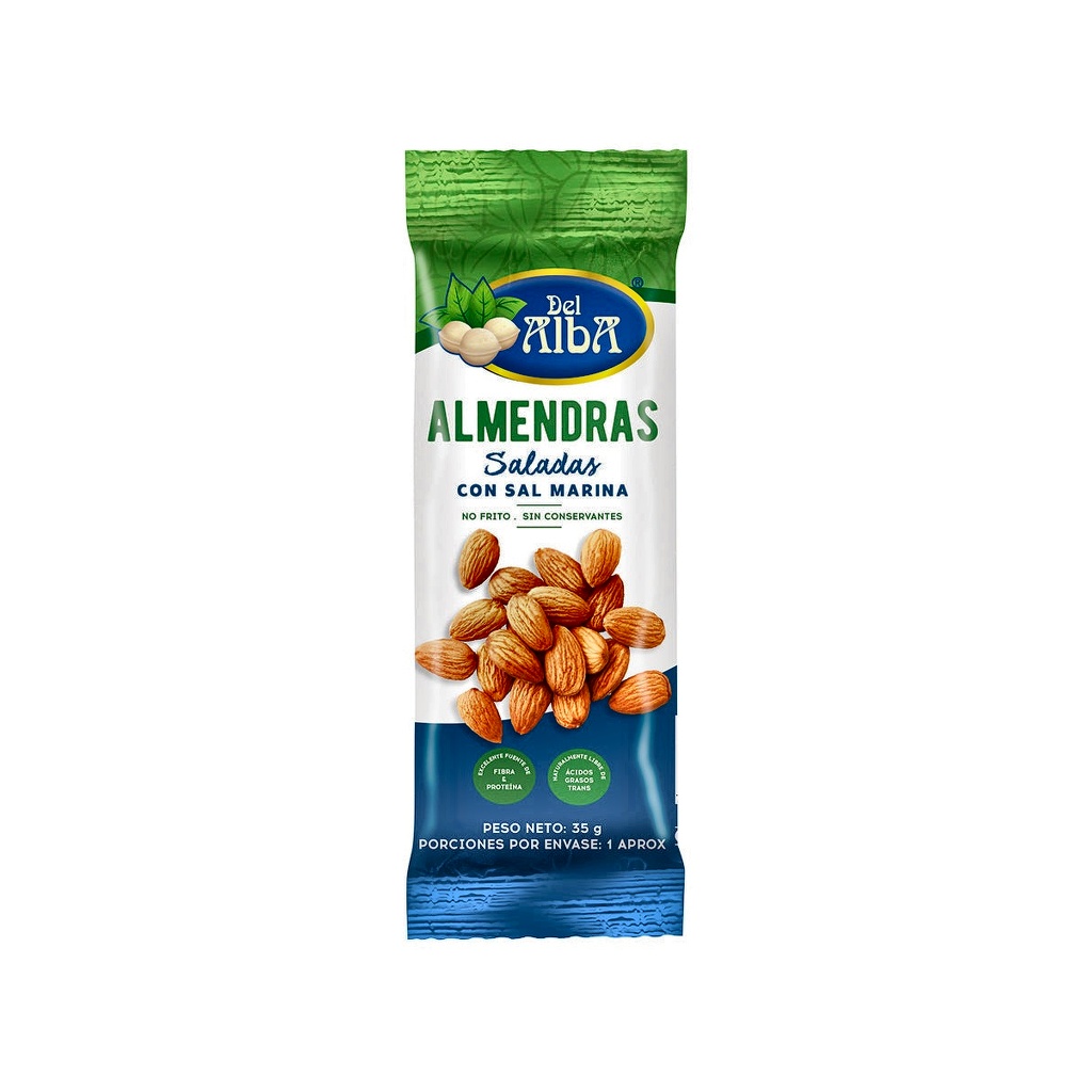 ALMENDRAS SALADAS BOLX 35GR
