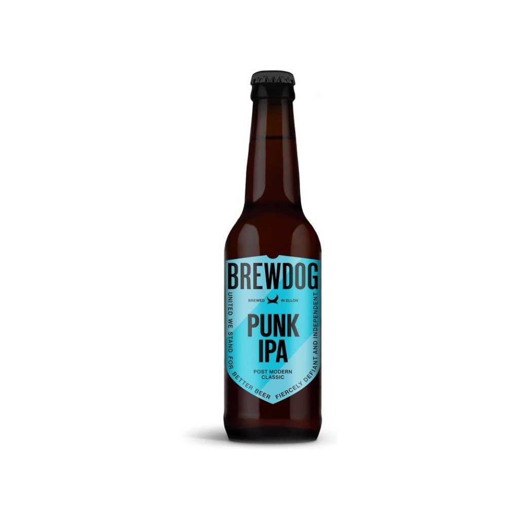 CERVEZA BREWDOG PUNK IPA BOTELLA x 330 cc UNIDAD