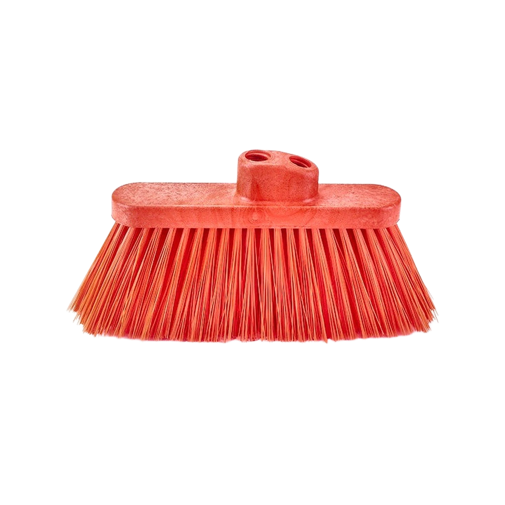ESCOBA PBT RIGIDEZ MEDIA NARANJA CA4702-08