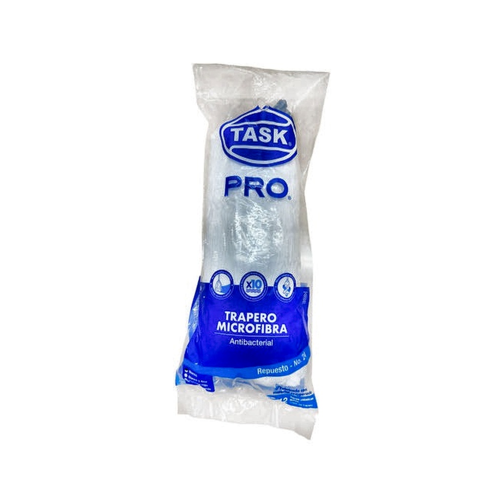 REPUESTO TASK PRO TRAPERO MICROFIBRA BLANCO REF.300 RF_1004016