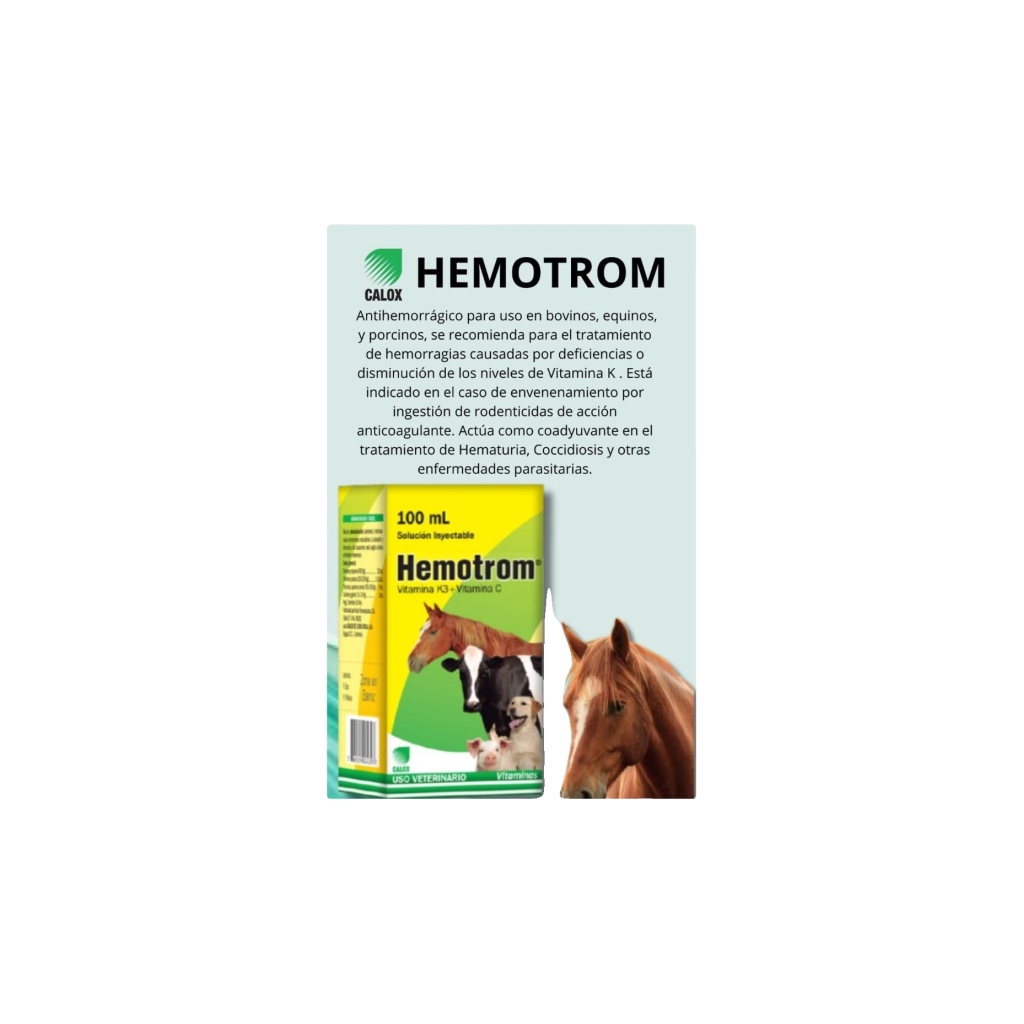 HEMOTROM CALOX  FRASCO X 50 ML