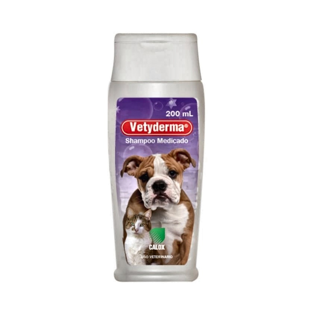 SHAMPOO VETYDERMA MEDICADO FRASCO X 200 ml