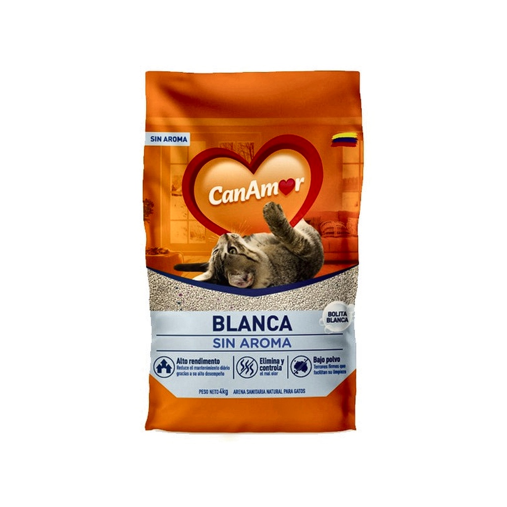 ARENA CANAMOR BLANCA 4 KL