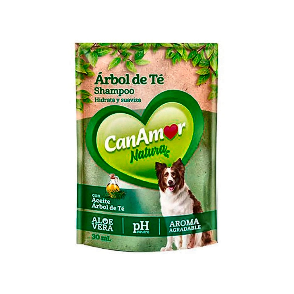 SHAMPOO CANAMOR ARBOL DE TE 30 cc X 12 UNDS