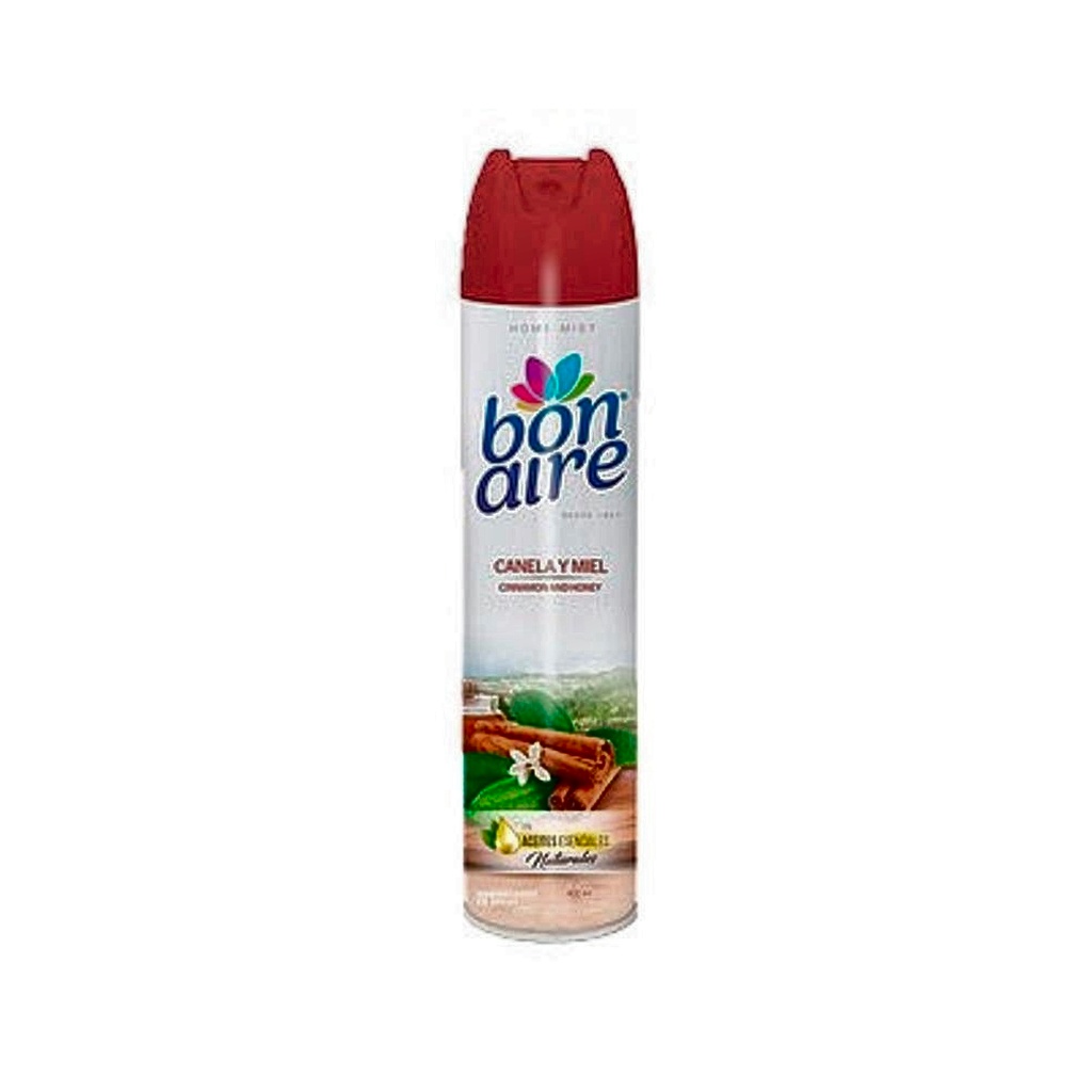 BONAIRE SPRAY 400 ML CANELA Y MIEL UNIDAD