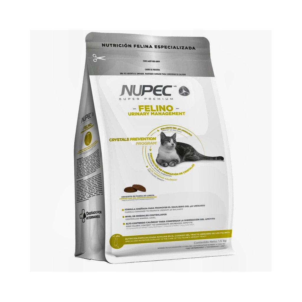 NUPEC FELINO URINARY MANAGEMENT G_AEYCCO01  BOL x 1.5 kg