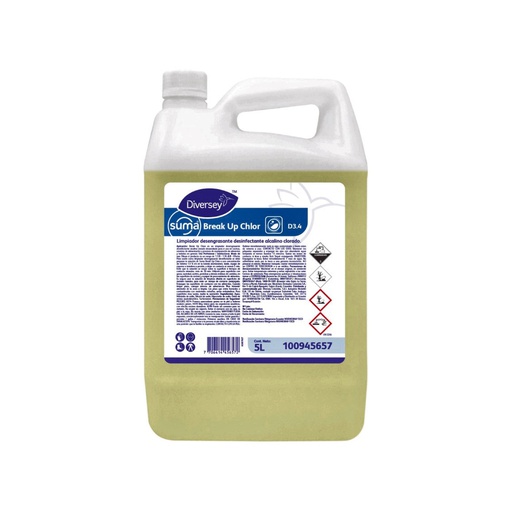 BREAK UP CHLOR 100945657 GAL X 5 LTS