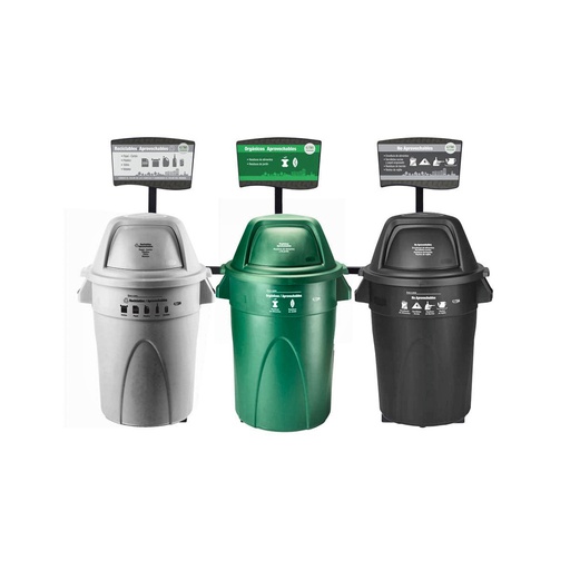 SOPORTE PTO ECOL 3 PTOS S/MCA 235033_121 LT