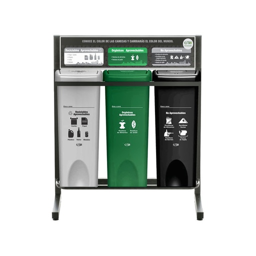 SOPORTE PTO ECOL 3 PTOS S/MCA 235026_35 Y 53 LT