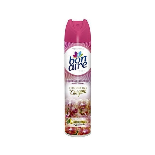 BONAIRE SPRAY 400 ML FLORAL ORQUIDEA DE LOS ANDES  UNIDAD