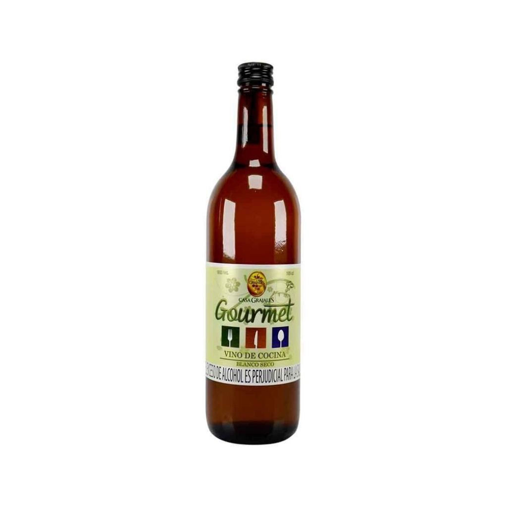 VINO BLANCO SECO GOURMET x 750 cc