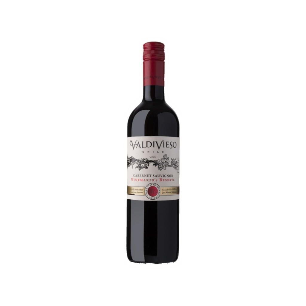 VINO VALDIVIESO WINEMARKER RESERV CABERNET SAUV x 750 cc