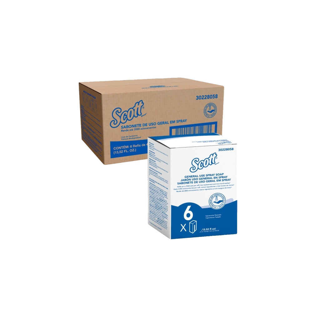 JABON EN SPRAY SCOTT ESSENTIAL 30228058 BOL X 400CC