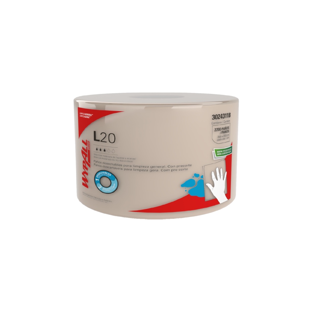 WYPALL L20 JUMBO NAT x 550 MTS 30243118 UNIDAD