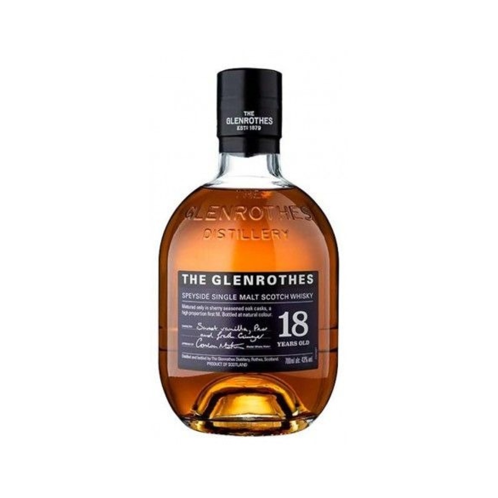 WHISKY GLENROTHES 18 AÑOS x 700 cc N
