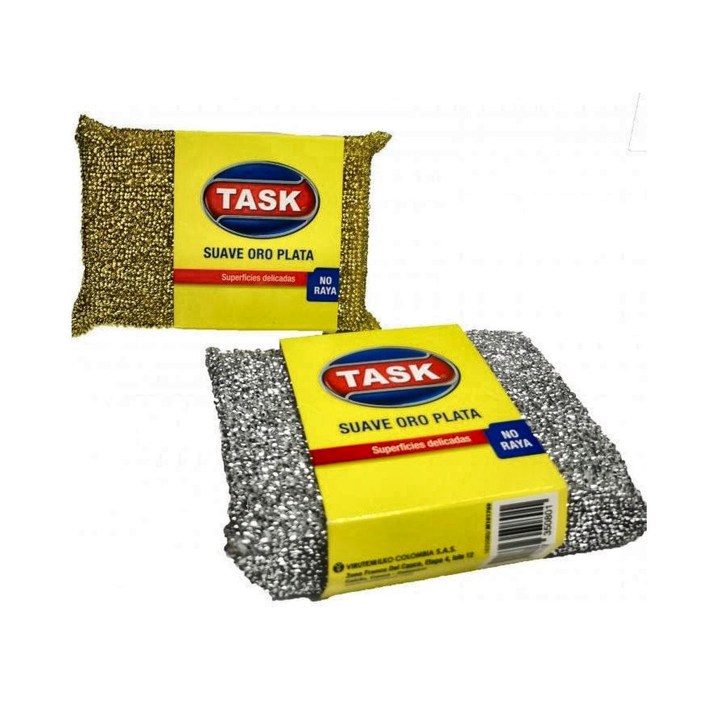 ESPONJA SUAVE ORO PLATA TASK X1 RF_1635080/1635150