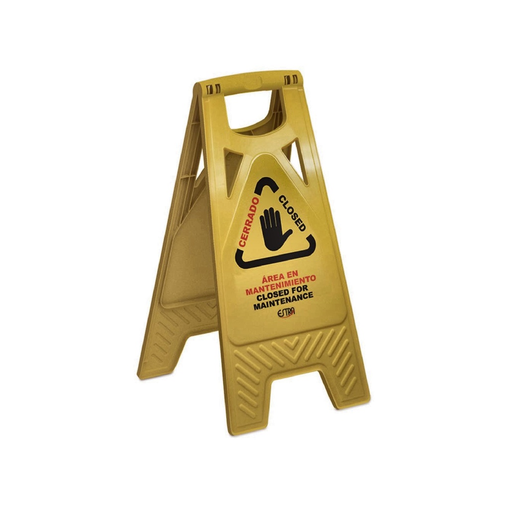 SEÑAL DE PREVENCION AREA EN MANTENIMIENTO AMARILLO 4-1038335_EMP 6