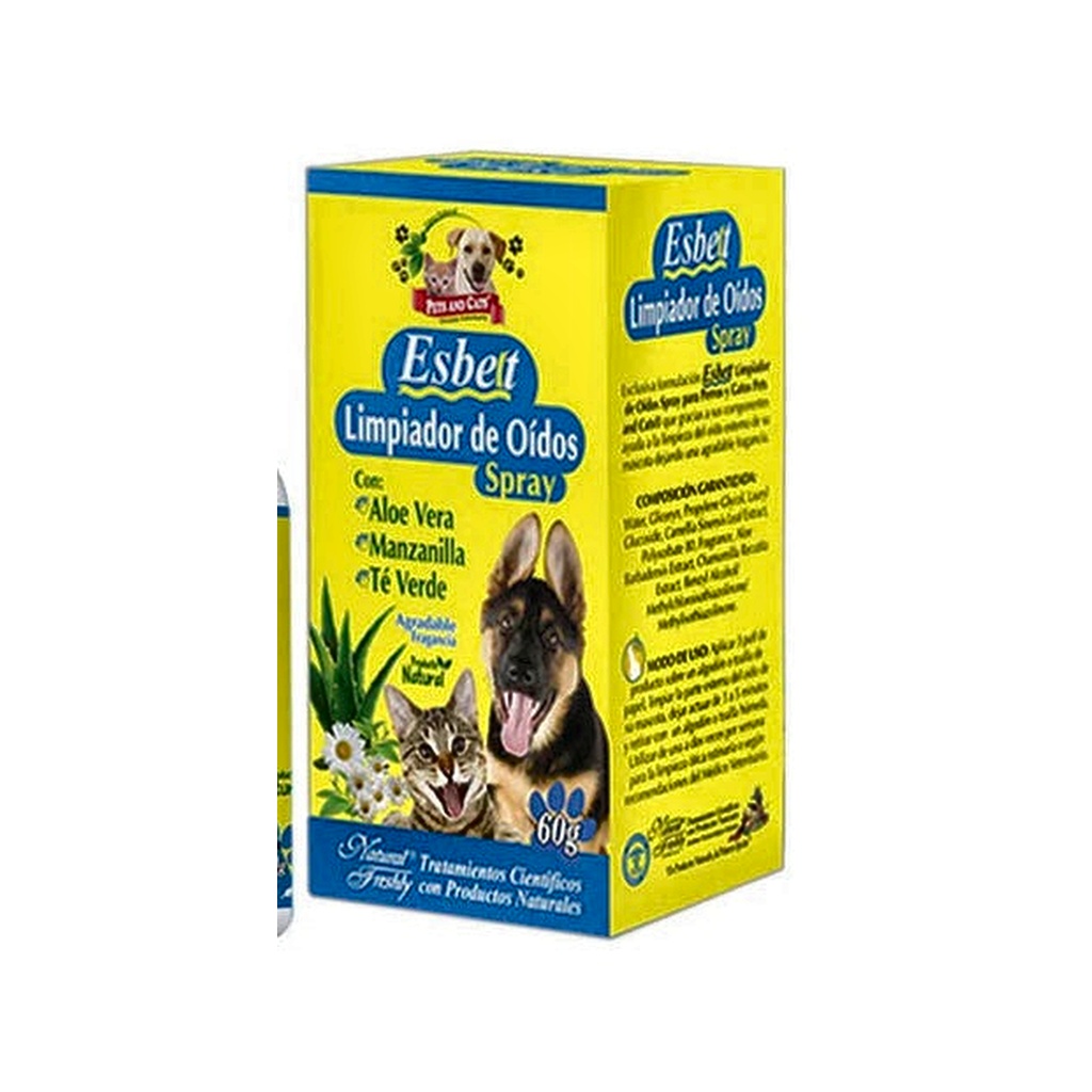 P &amp; C ESBELT LIMPIADOR DE OIDOS SPRAY FSC x 60 GR