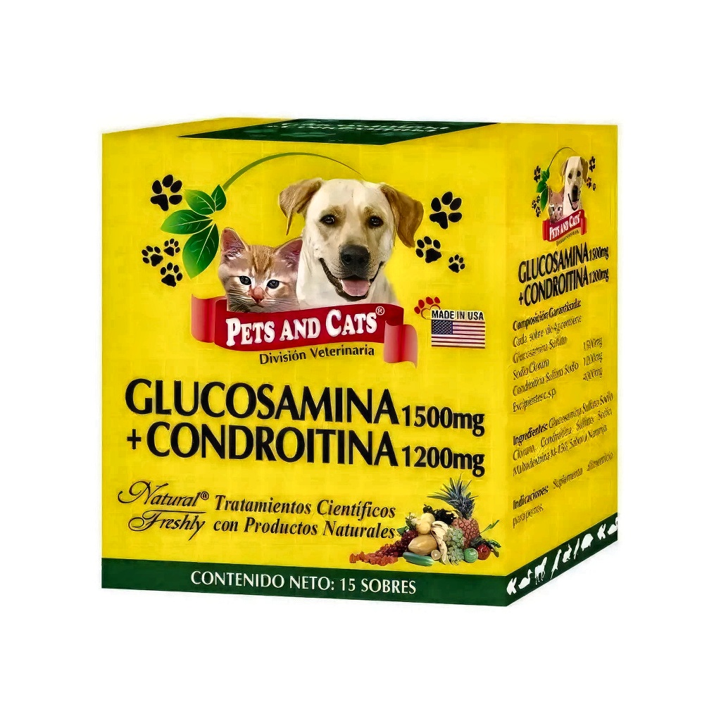 P &amp; C  GLUCOSAMINA+CHONDROITINA DISP x 15 SOBRES