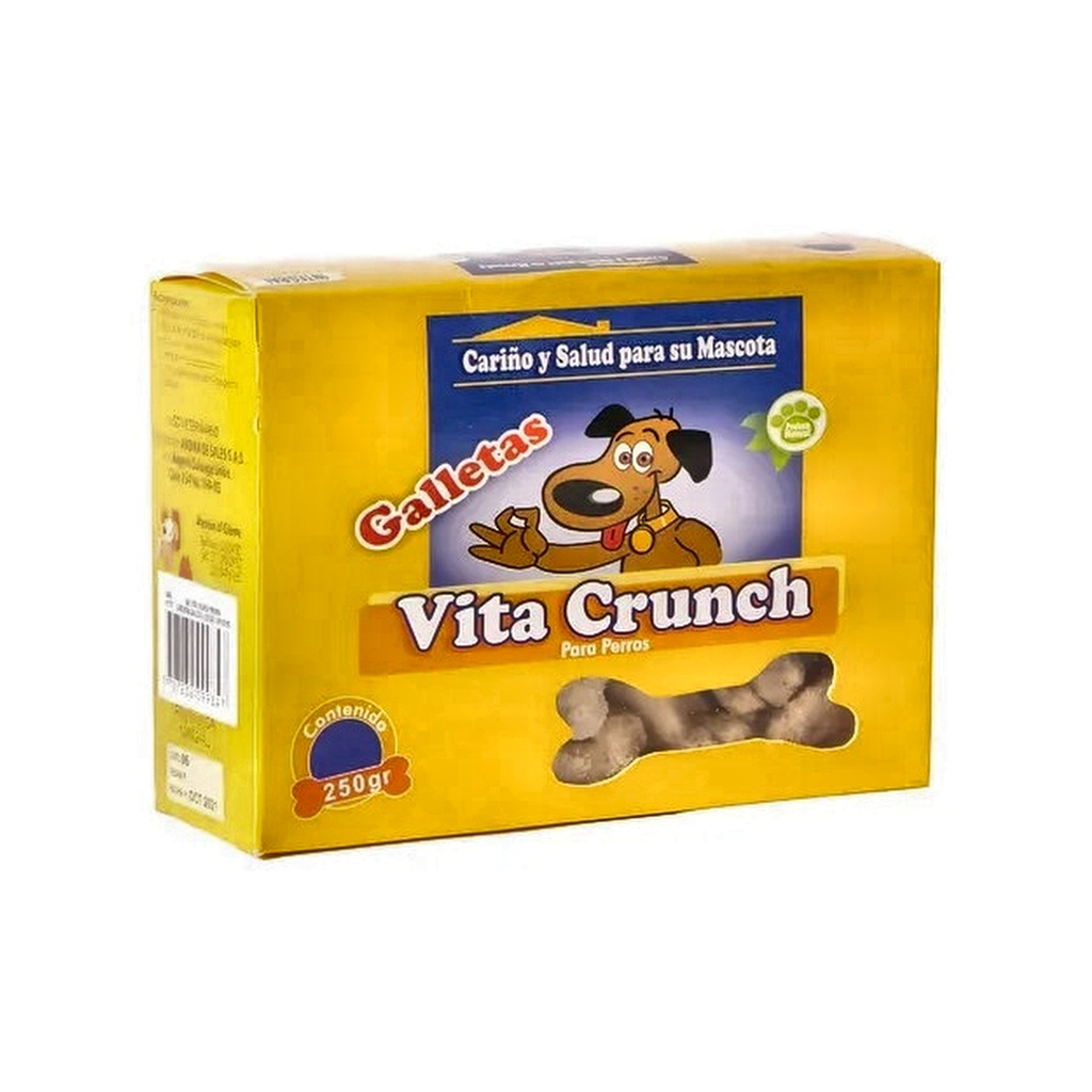 P &amp; C VITA CRUNCH PREMIO LONCHERA GALLETA AVENA CAJA X 250 GR