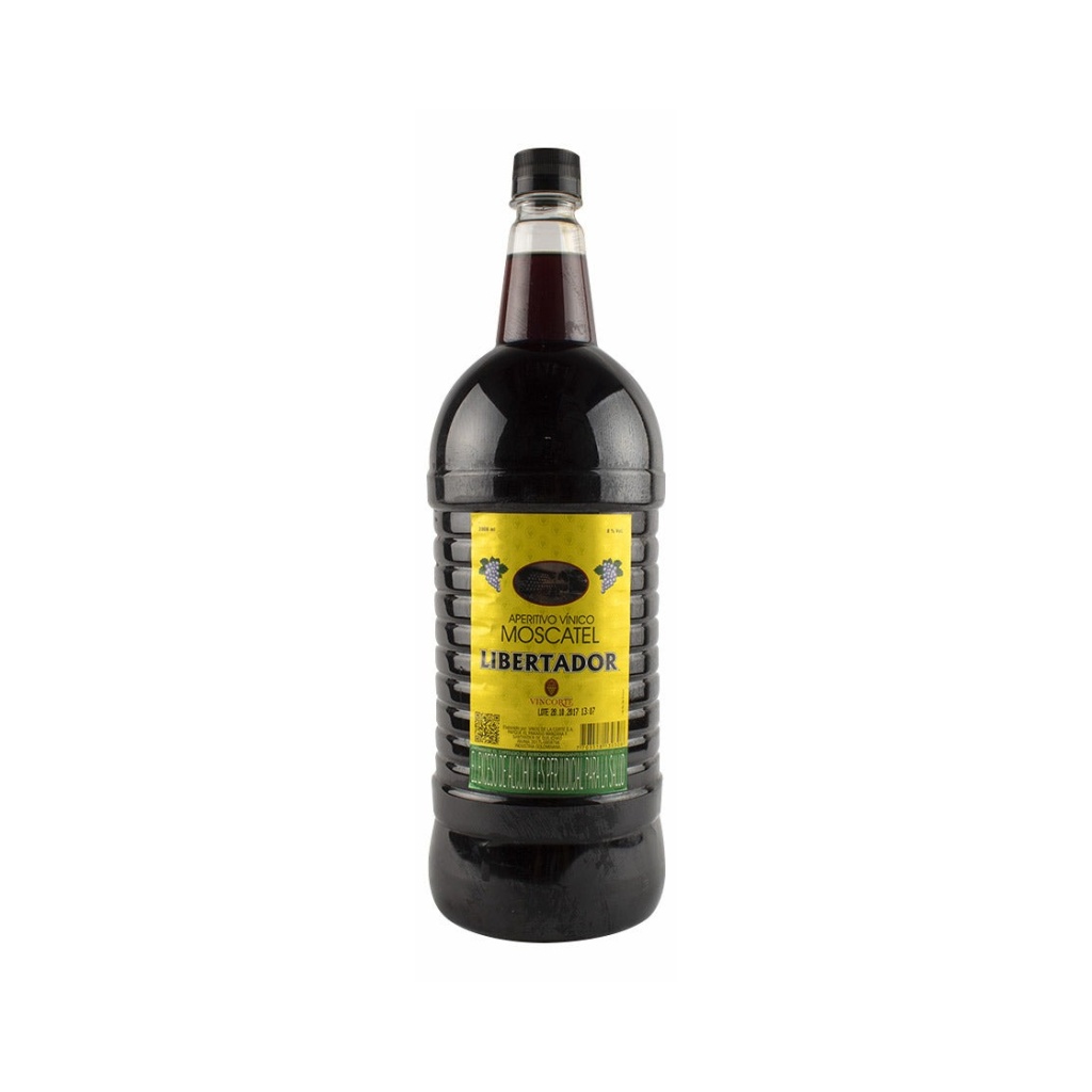 APERITIVO LIBERTADOR SABOR UVA MOSCATEL x 2000 cc