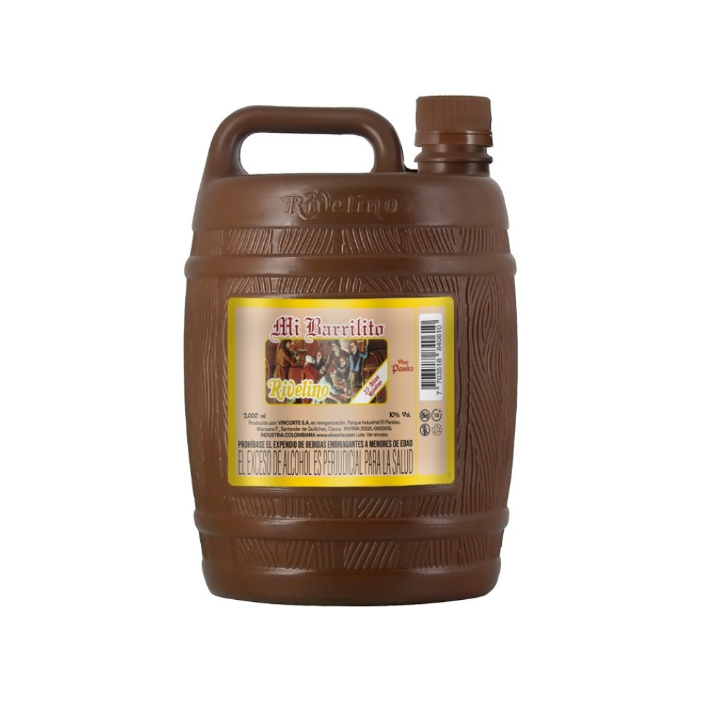VINO MI BARRILITO RIVELINO x 2000 cc N