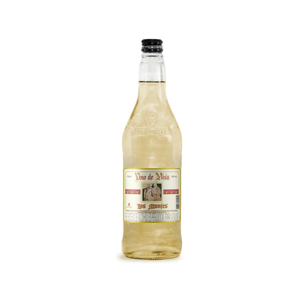 VINO DE MISA MARCA LOS MONJES x 750 cc N