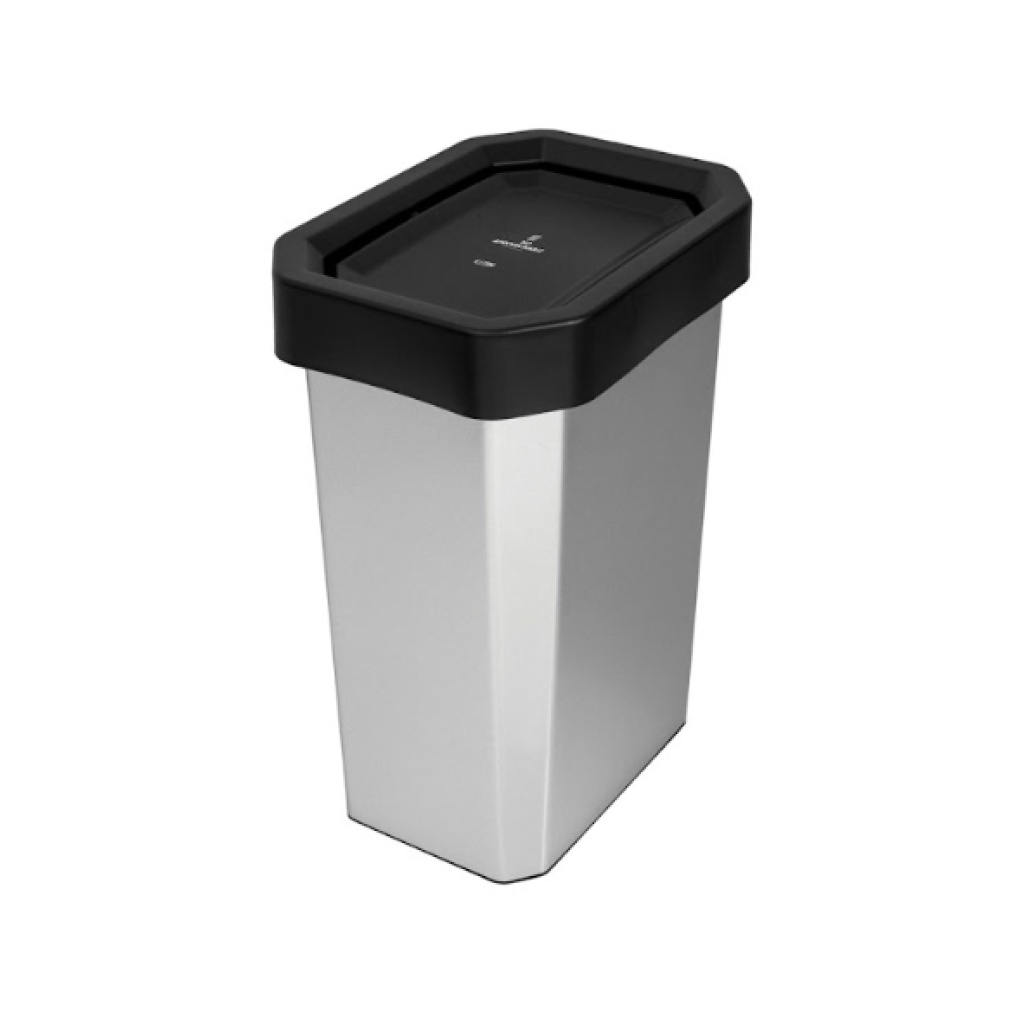 CANECA PAPELERA ESTRABINS VAIVEN NEGRO NO APROVECHABLE METALIZADO 26 LT 4-1042718_EMP 4