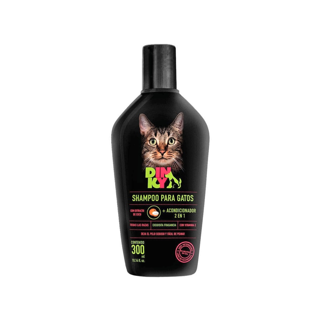 SHAMPOO 2 EN 1 DINKY GATOS 71941 FSC x 300 ML