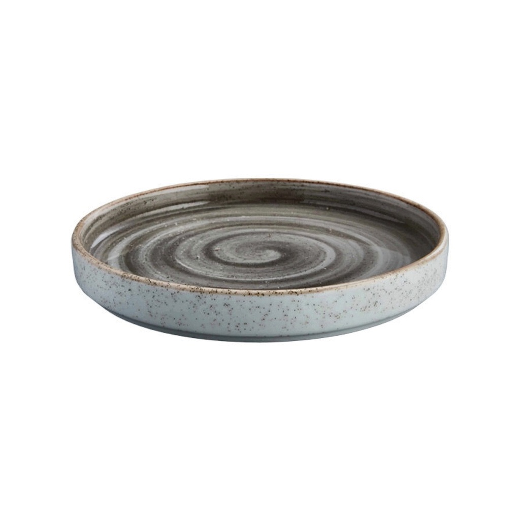 PLATO PANDO 15.7CM RUSTIC ARTISAN GRIS PA1607991512