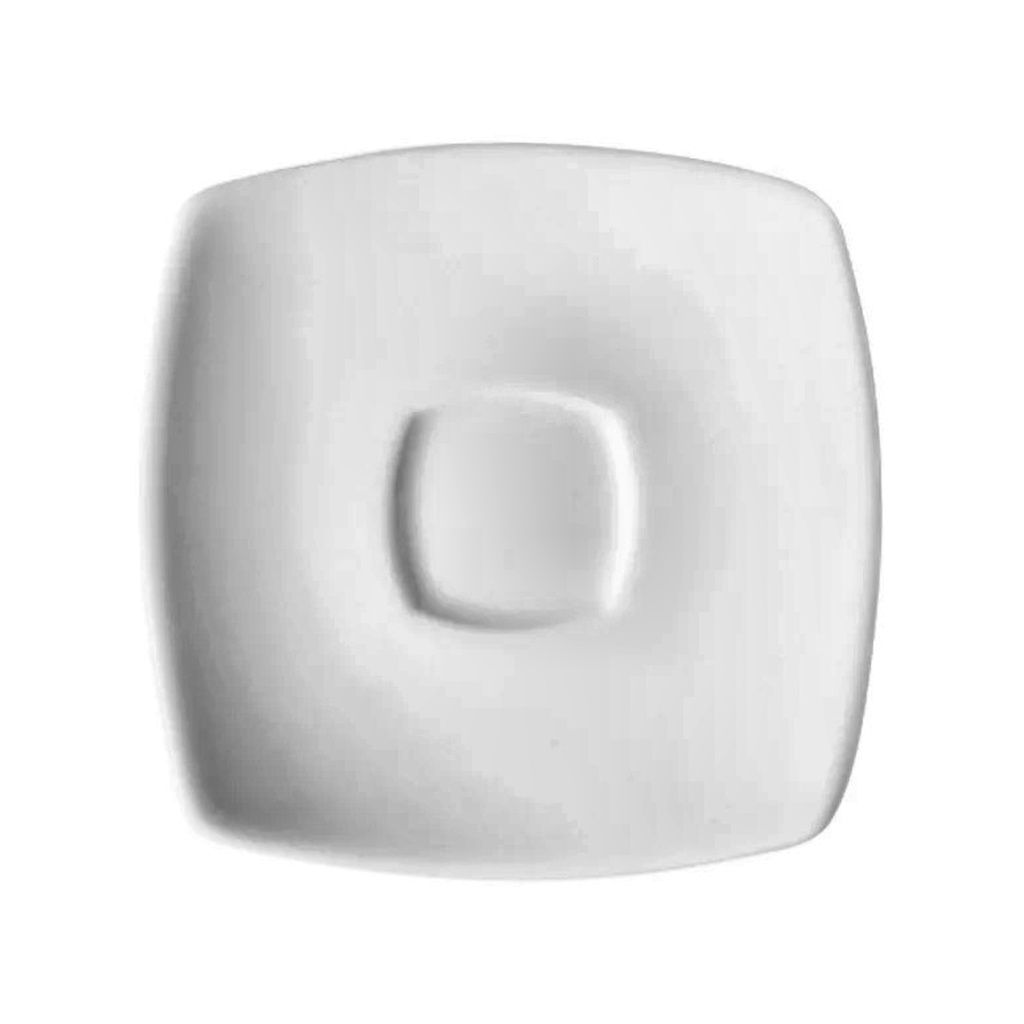 PLATO TE 16.5CM CUADR ACTUALITE BLANCO PA1101910324